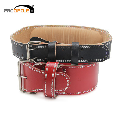 ProCircle Weightlifting Leather Belt Custom Service