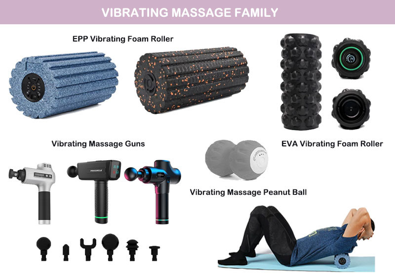 Vibrating massage equipments
