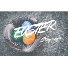 STAY SAFE AND SOUND-HAPPY 2020 EASTER