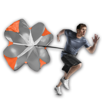 Customized Logo Resistance Powered Drag Running Parachute