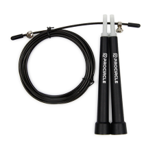 Adjustable PVC  Light Weight Fitness Cable Skipping Jump Rope for Cardio Fitness Training
