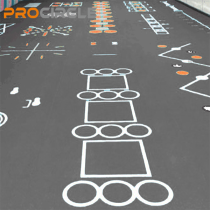 ProCircle PVC Fitness Flooring Custom Fit Floor Mats