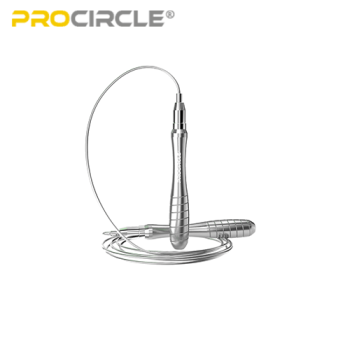 ProCircle Self Locking Speed Steel Wire Skipping Jump Rope for Heart Exercise Workout