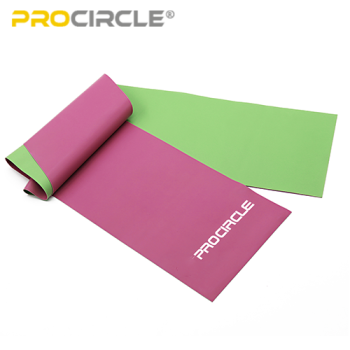2019 Double Color Natural Latex Resistance Yoga Stretch Loop Band