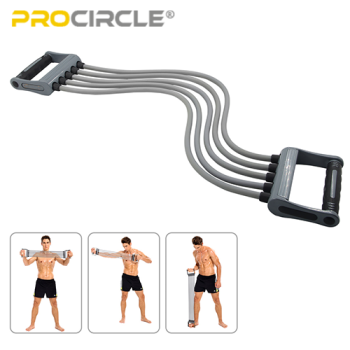 ProCircleフィットネスチェストエキスパンダーバーバックエクササイズ販売