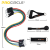 ProCircle 11 Pcs Adjustable Resistance Tube Kit Band Set for Workout