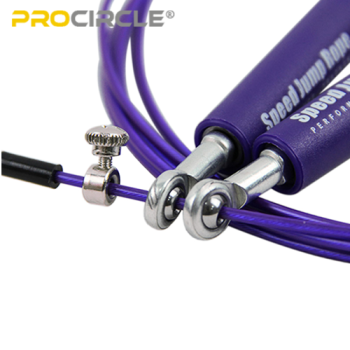 販売のためのProCircle PVCスピードロープジャンプロープ-パープル