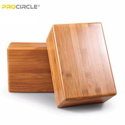 ProCircle Wooden Bamboo Yoga Block High-Density Bulk for Sale