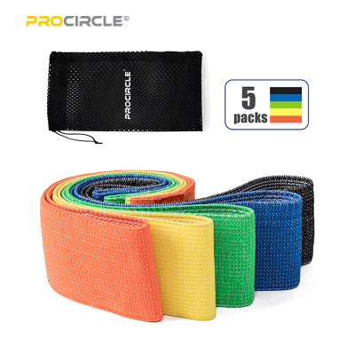 Fabric Loop Band Set 5 Pieces in 1 Set Wholesale Workout Loop Band