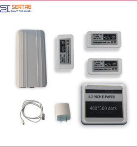 Bluetooth  digital price tag E-ink Electronic Shelf Label demo kit