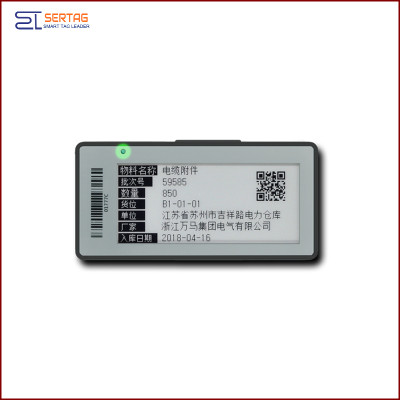 2.9 inch smart tag digital price tag Electronic Shelf Label for warehousing