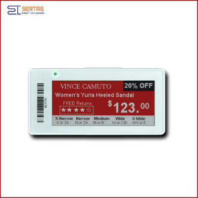 2.9 inch wireless transmission electronic paper price labels electronic shelf labels