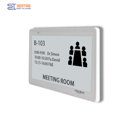 Sertag Digital Table-top Signs and Name Badges para salas de reuniones