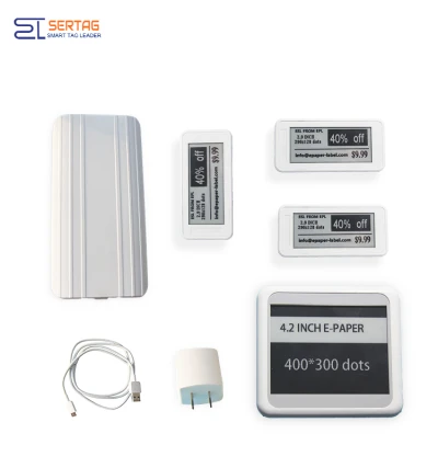Bluetooth Digital Price Tag E-ink Electronic Shelf Label Kit