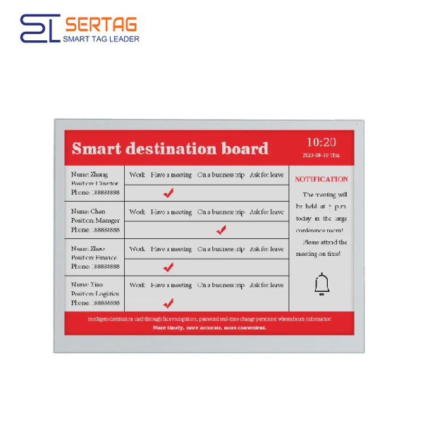 Etiquetas electrónicas para estantes Wifi Sertag de 13,3 pulgadas SETPW1330R_V1