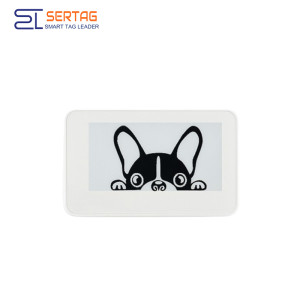 Sertag 2.13 inch NFC Digital Smart Tags Mobile Apps without Battery