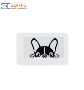 Sertag 2.13 pulgadas NFC Digital Smart Tags Aplicaciones móviles sin batería