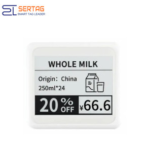 4.2inch NFC Electronic Shelf Label ESL Price Tag without Battery, APP Provided, E-ink Technology