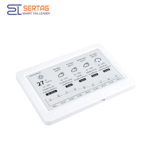 Sertag 7.5inch NFC Electronic Shelf Label without Battery Mobile Apps