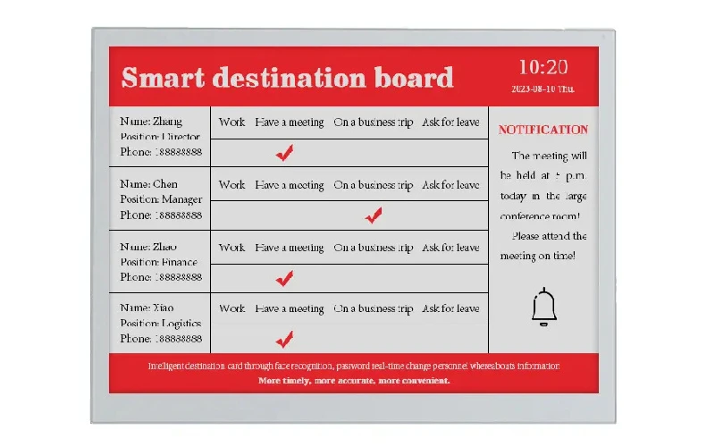 hospital digital tag card