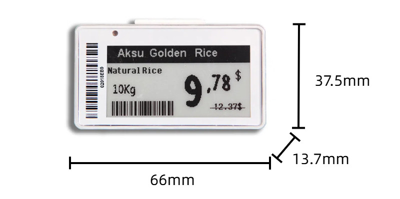 2.13inch E-Paper Electronic Shelf Label