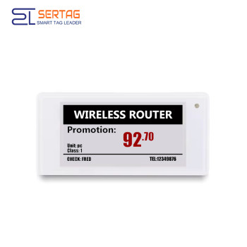 2.13inch Electronic Price Labeling 2.4G Low Power Digital Price Tags Manufacturers