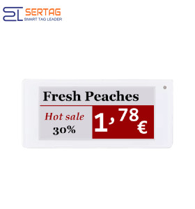 2.9inch Electronic Shelf Labels 2.4G Wireless Digital Price Tags Solution for Retail