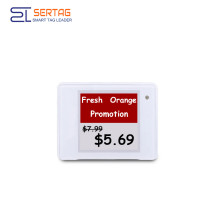 2.4G Sertag 1.54 inch Electronic ink Label Retail Wireless ESL Tags Supermarket