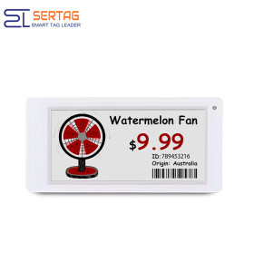 3.5inch Wireless 2.4G Digital Smart Label, Support Customizable E-paper Electronic Label Template