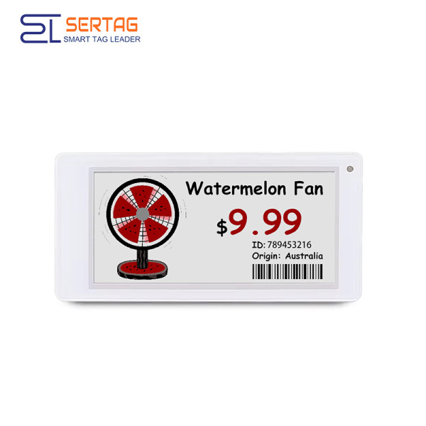 2.4G 3.5 inch Digital Wireless Price Label Tricolors Retail Smart Display