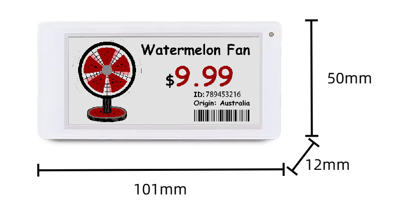 3.5 inch digital price tags