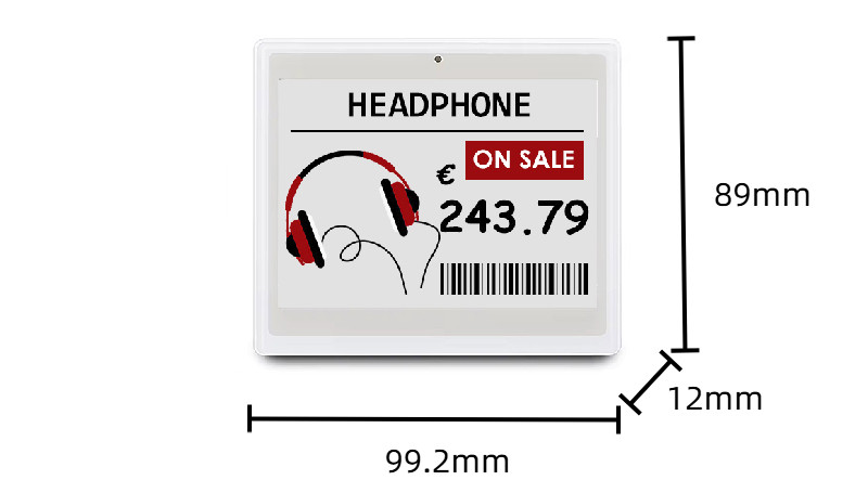 Etiquetas de precios digitales de 4,2 pulgadas