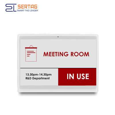 Sertag 7.5inch Epaper Electronic Meeting Room Signs 2.4G Low Power, Long Battery Life Digital Label