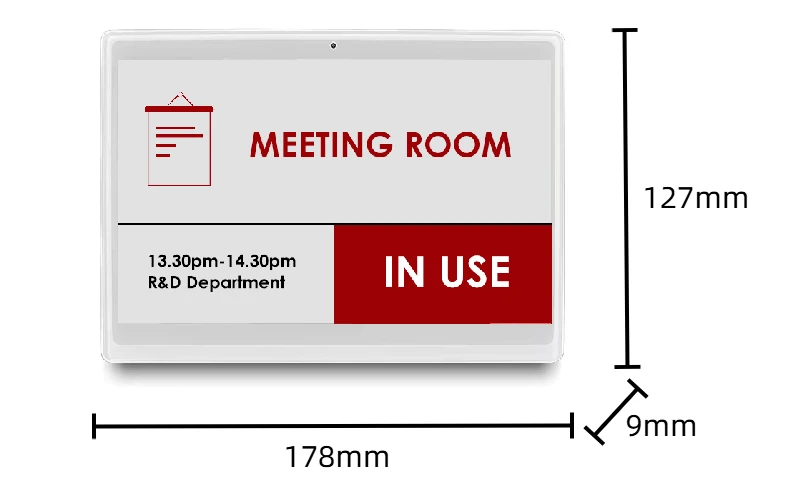 7.5 inch e ink label