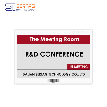 Bluetooth 7.5inch E-ink Digital Door Signage Mobile Operating Epaper Label for Meeting Room