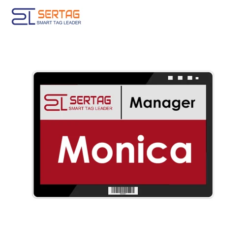 Sertag Electronic Shelf Labels Wifi Transmission 7.5inch E-ink Digital Smart Tags