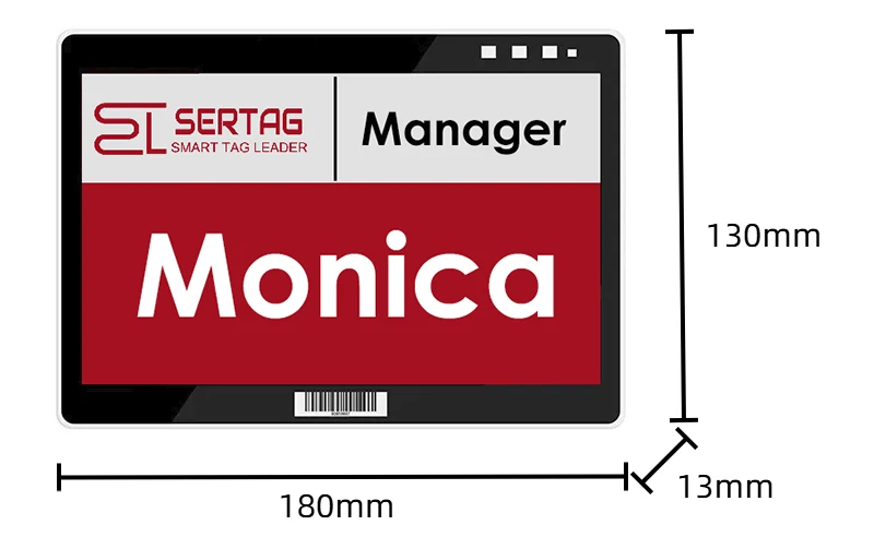 7.5 inch wireless digital table-top signs
