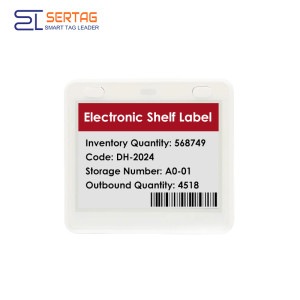 Señalización digital con tinta electrónica WiFi de 4,2 pulgadas para reuniones