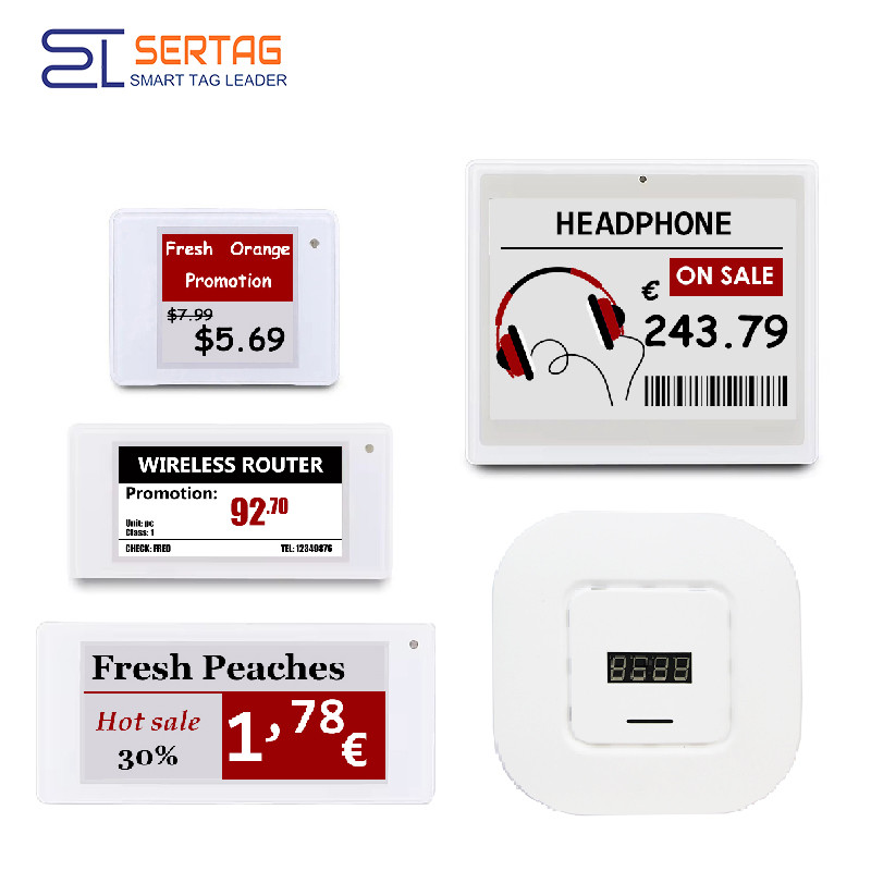 Which protocols are available for updating a single electronic shelf labels ?