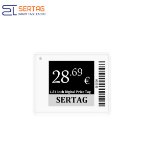 433MHz 1.54 inch Digital Price Tag E-ink Electronic Shelf Label Digital Price Tags for Retail