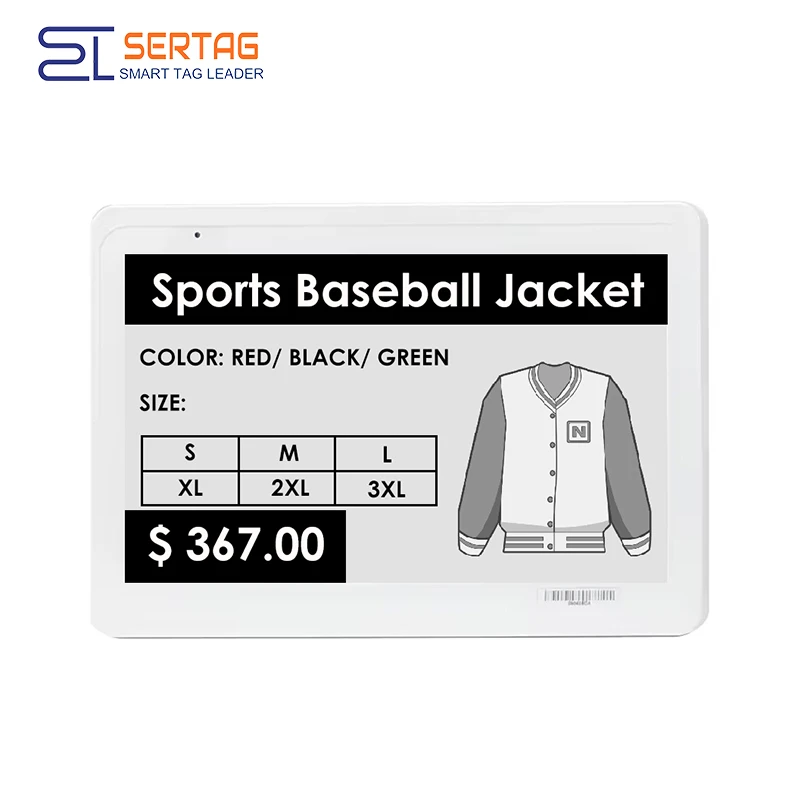 7.50 inch electronic shelf labels