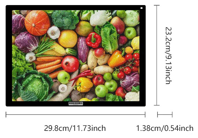 7.3 inch color digital supermarket price tag