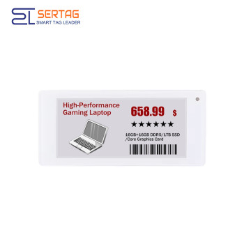 2.4G 2.9inch 296*128 Resolution Digital Price Tags E-paper E-ink Display with Wireless Communication