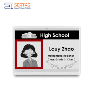 2.4G etiqueta digital de almacén de tinta electrónica de 7,5 pulgadas