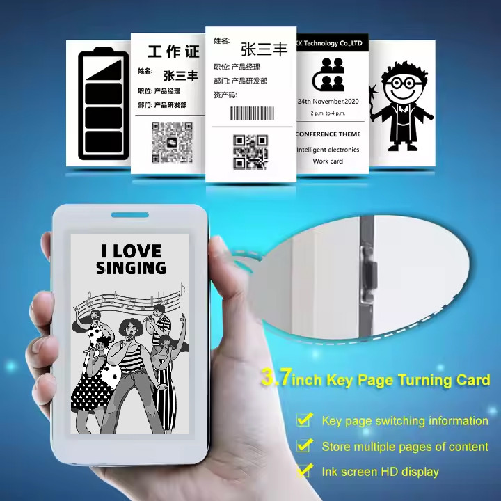 e ink smart badge