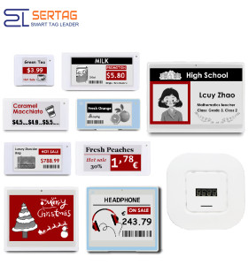 Kit de demostración de etiquetas de precios digitales para solución 2.4G