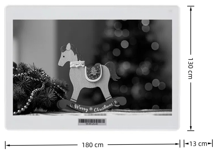 7.5 inch e ink display label