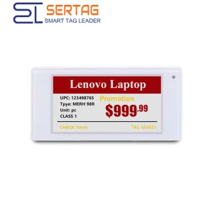 2.66 inch 4 Colors 296x152 Digital Retail Price Tags with NFC Function