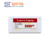 2.4G 2.66 inch 4 Colors E ink Display Label 30m Communication Distance Digital Price Tags for Retail
