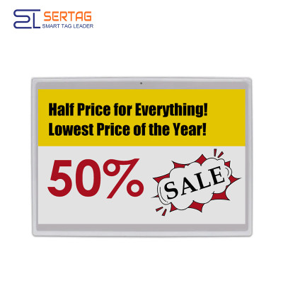 10.2 inch Wireless Digital Price Tag ESL Retail Solution for Supermarket